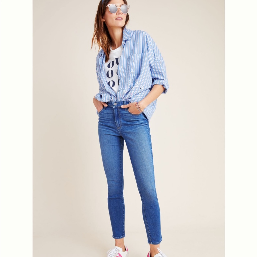 PAIGE HOXTON ANKLE JEANS FROM ANTHROPOLOGIE